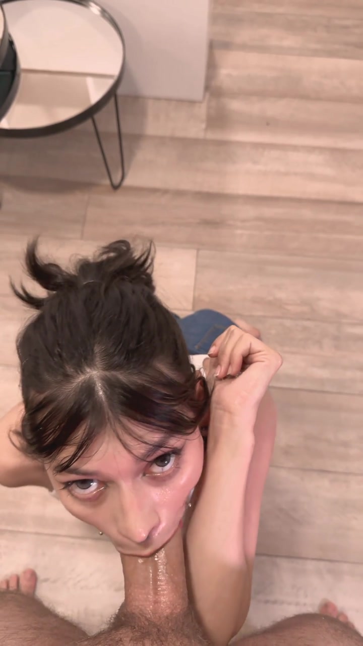 Fucking a Submissive's Mouth Hentai – Sloppy Deepthroat No Hands – Meg Vicious