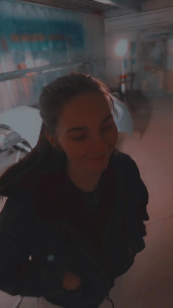 Co-worker Giving Risky Blowjob