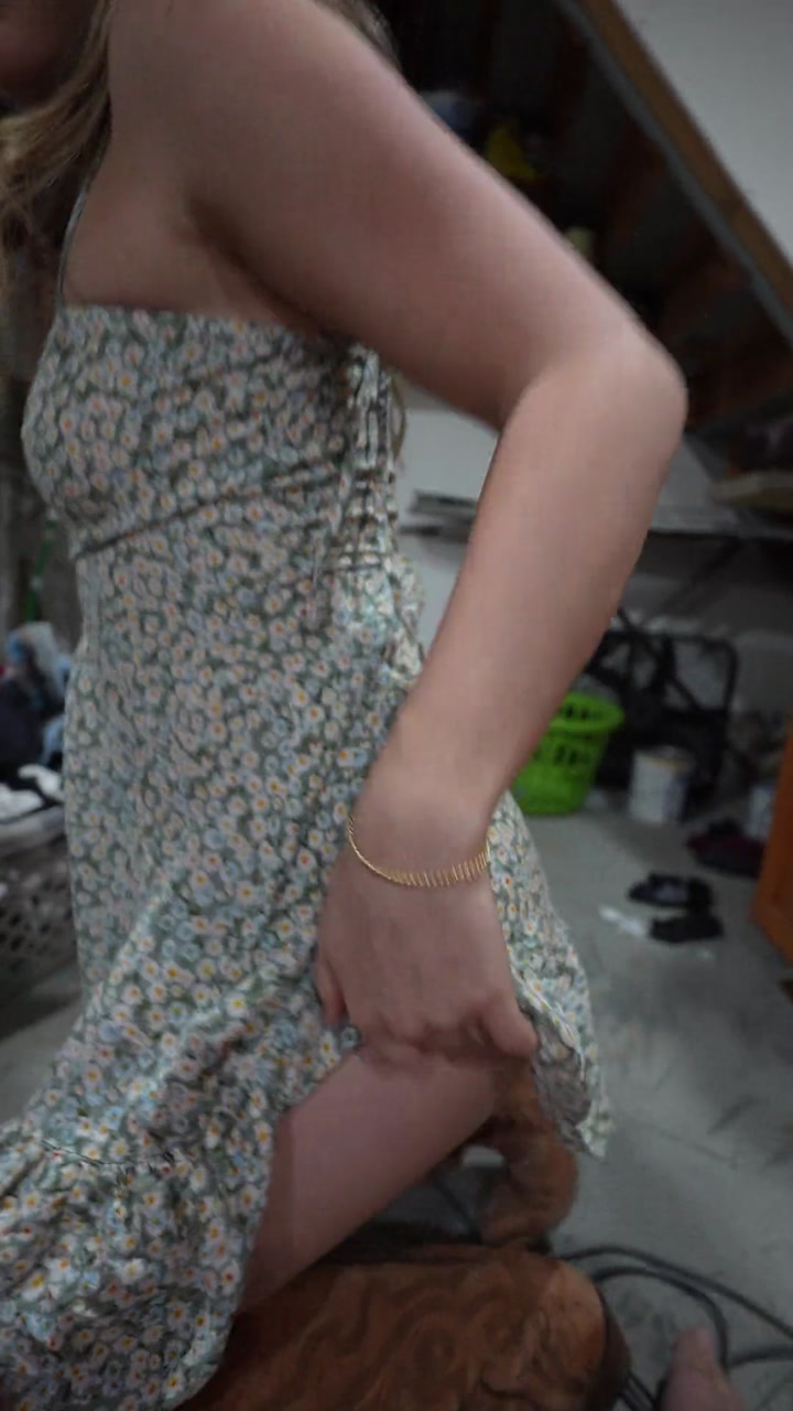 Sorority girl gets fucked in the basement