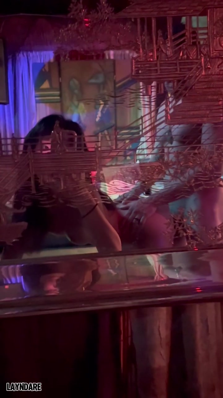 Hot Couple Fucking in the Playroom at Sex Club!