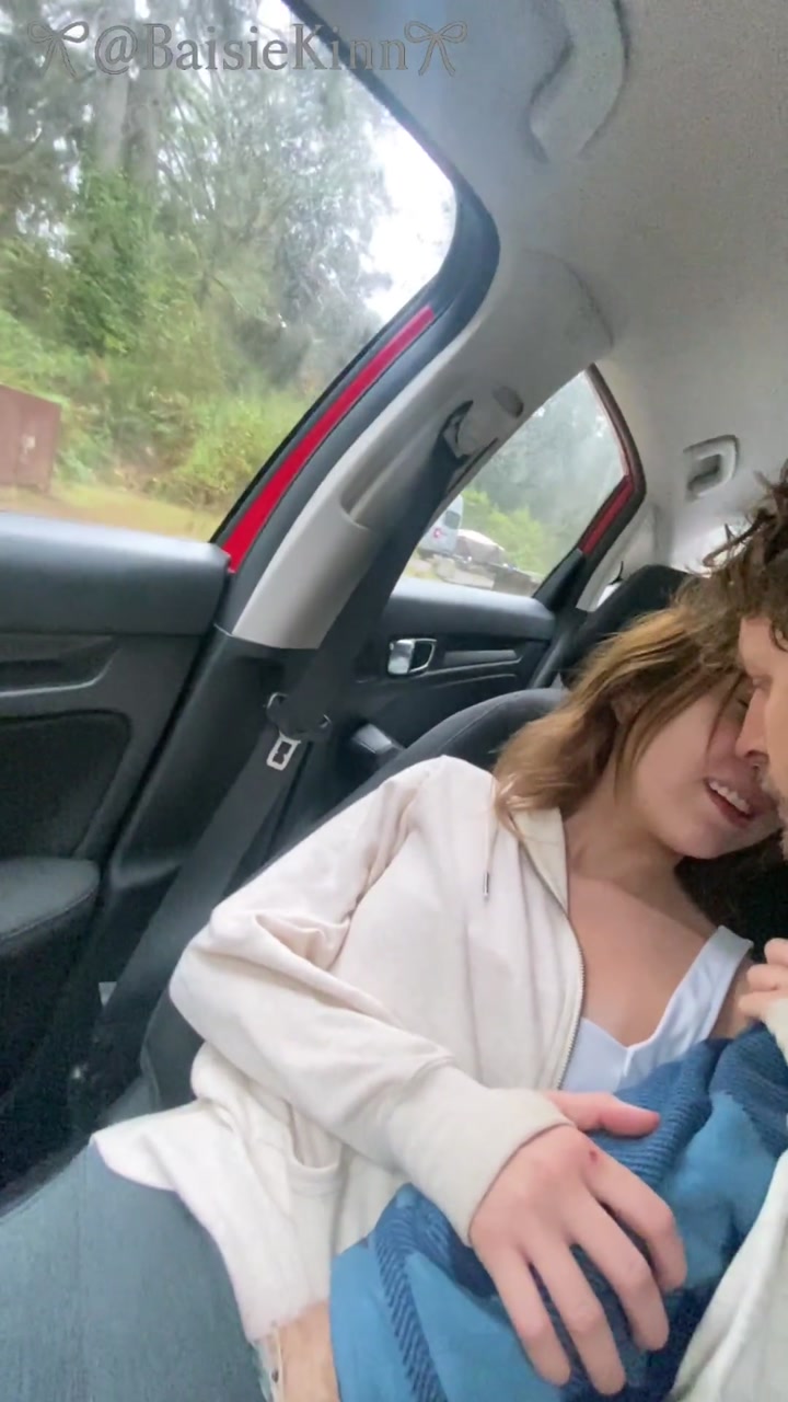 Tiny Girlfriend Soaked In Car – Wet Leggings, Intense Fingering & Multiple Squirting Orgasms 💦🔥❤️