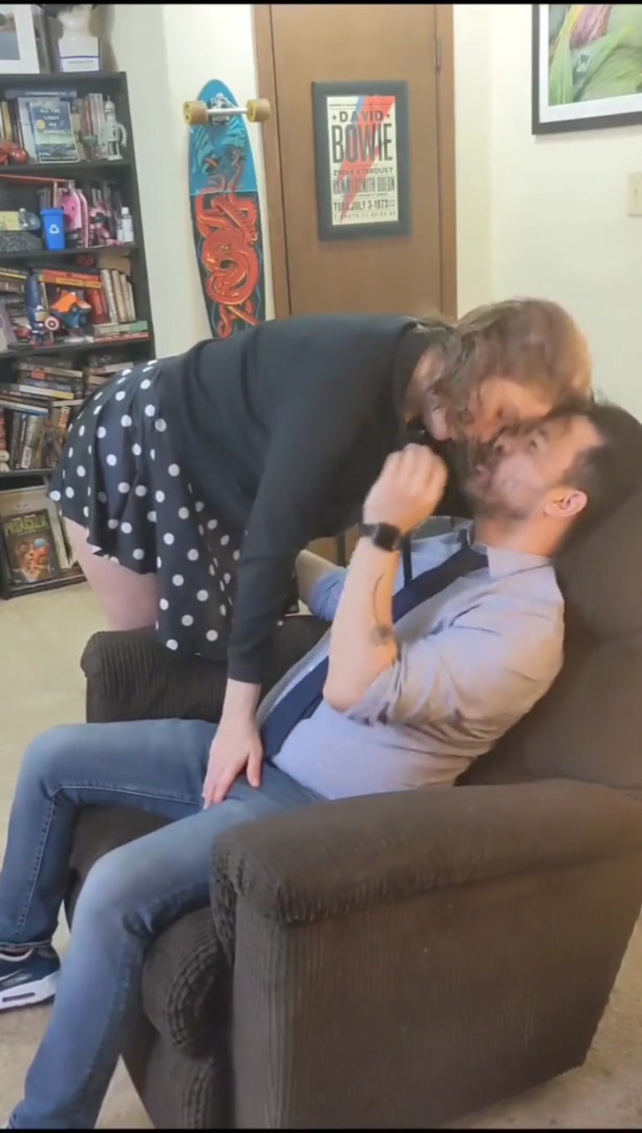 Cheating Bitch Brings a Man Home and Talks to Her Husband While Making Out (rp custom)