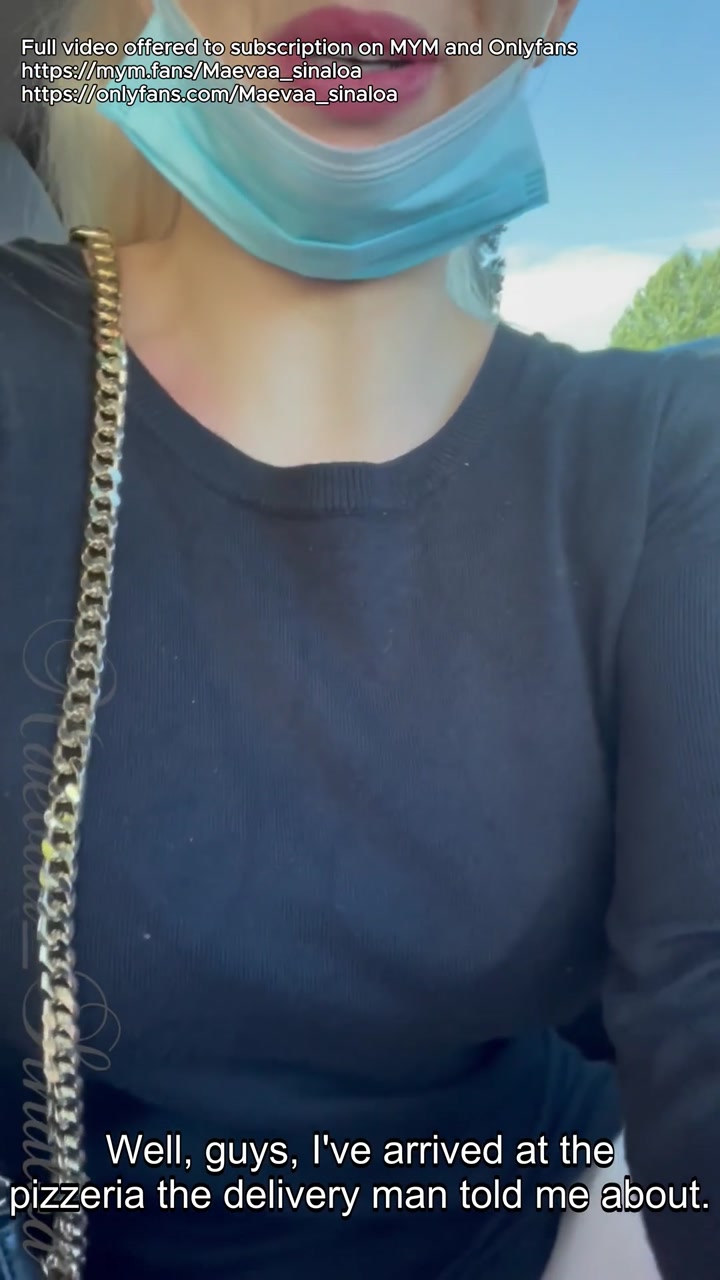 STRANGER CHALLENGE - I ask a stranger to fuck me in the stockroom of a pizzeria